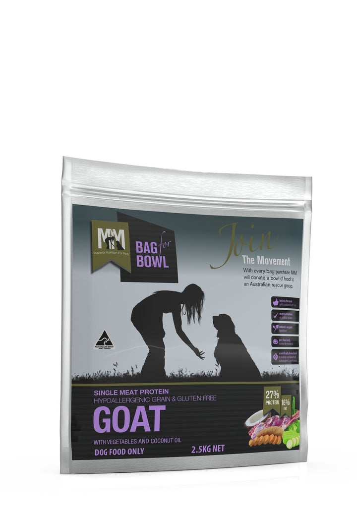 Meals For Mutts Dog Single Protein Goat 2.5kg