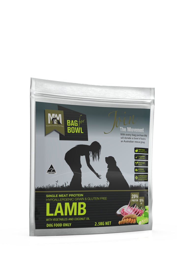 Meals For Mutts Dog Single Protein Lamb 2.5kg