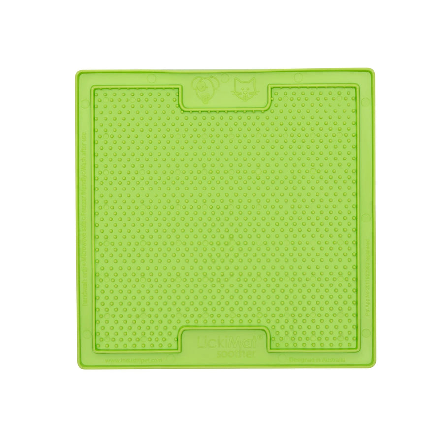 Lickimat Original Soother Large Licking Mat Green