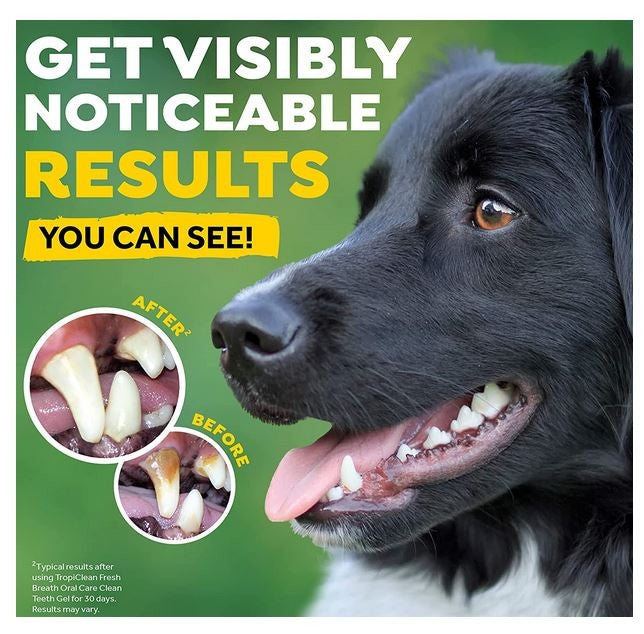 Tropiclean Fresh Breath Clean Teeth Gel 59ml