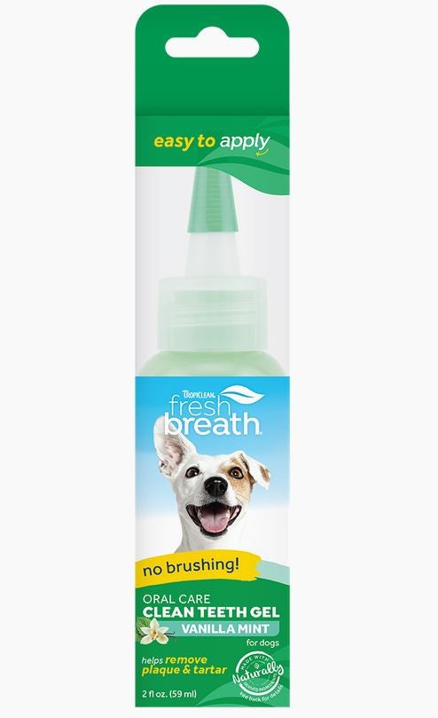 Tropiclean Fresh Breath Gel Vanilla Mint 59ml