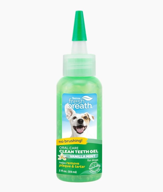 Tropiclean Fresh Breath Gel Vanilla Mint 59ml