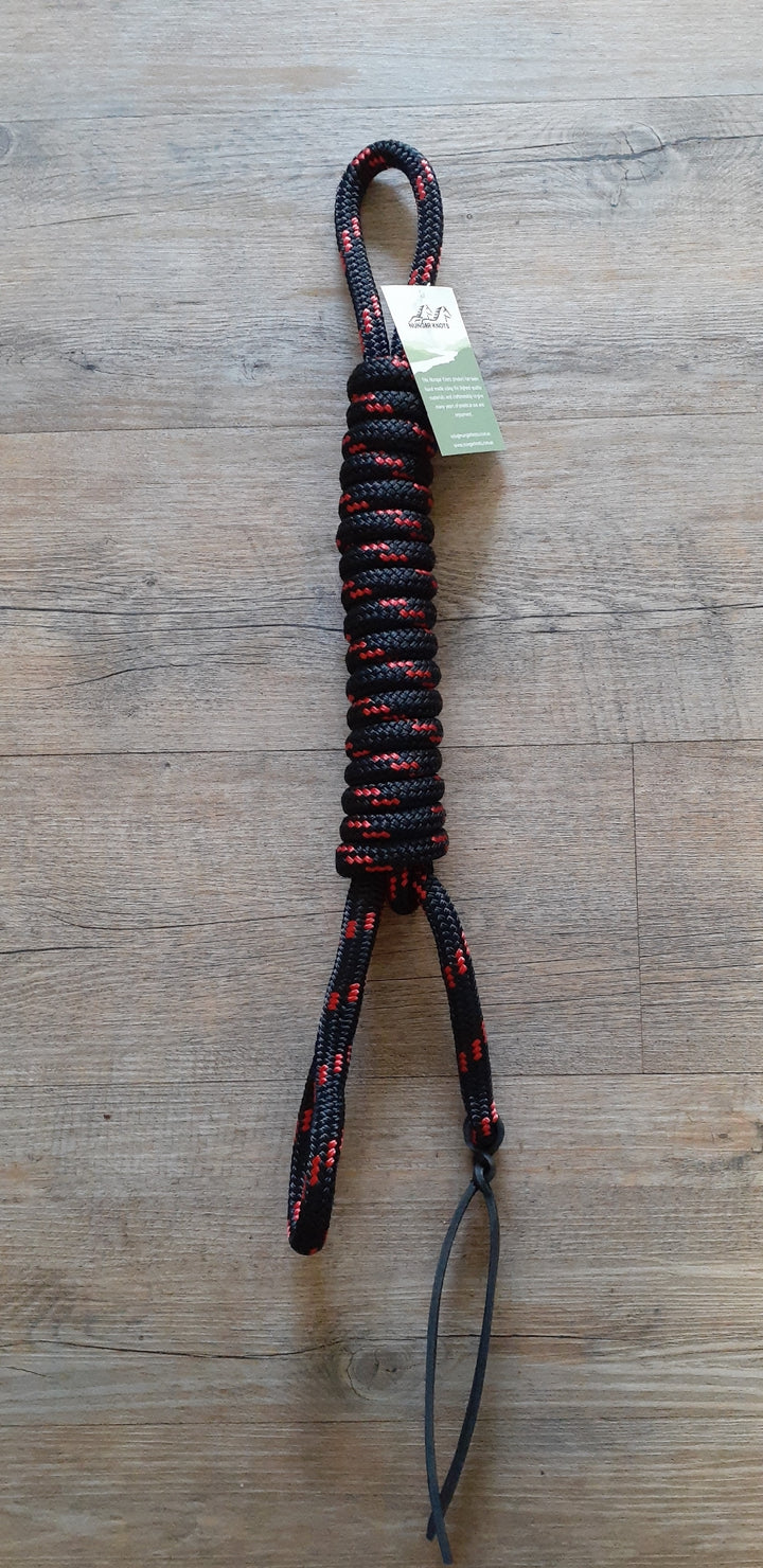 Training Lead Nungar Clipless 12mm 12ft Black & Red
