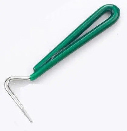 Hoof Pick Vinyl Coated Green