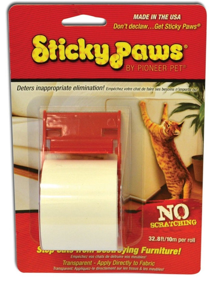 Sticky Paws Roll 5cm Wide 10mt Long