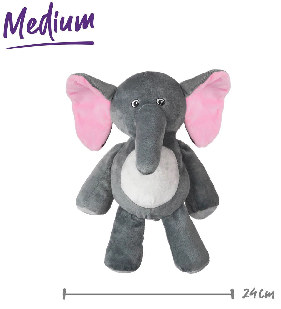 Kazoo Dog Toy Furries Long Eared Elephant Medium