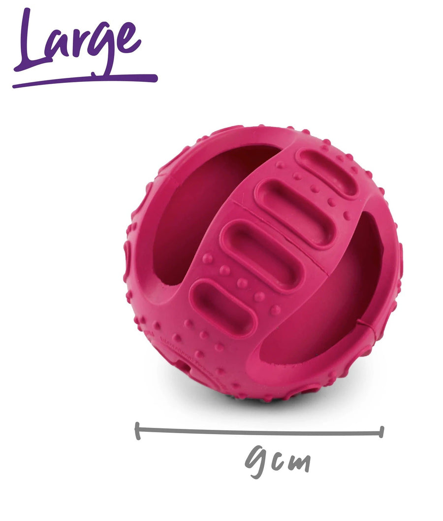 Kazoo Dog Toy Chew & Treat Enrichment Ball Large