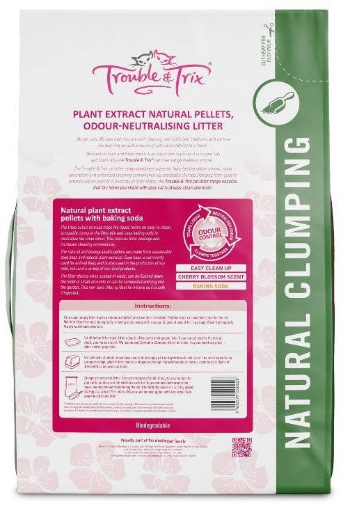 Litter Cat Trouble & Trix Natural Cherry Blossom 10lit