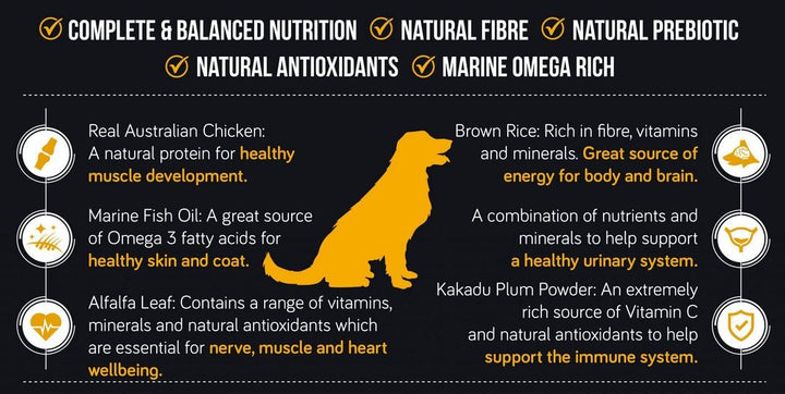 Talentail Dog Food Chicken & Brown Rice 3.5kg