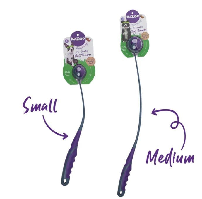 Kazoo Dog Toy Eco Friendly Ball Thrower Small