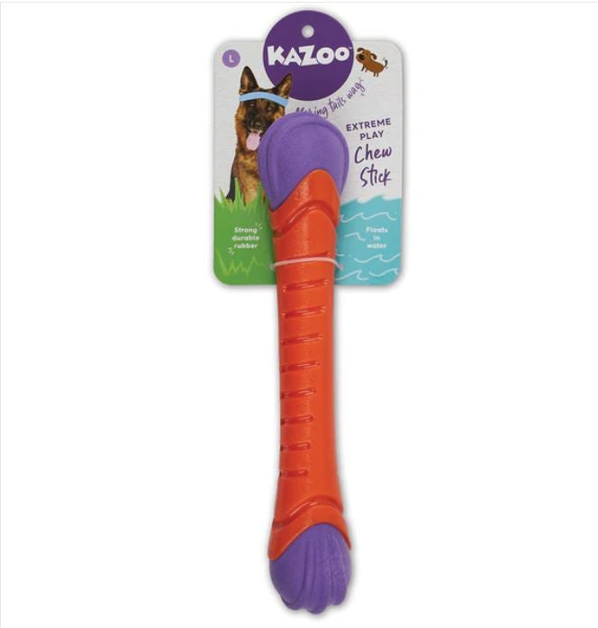 Kazoo Dog Toy Extreme Play Chew Stick Large