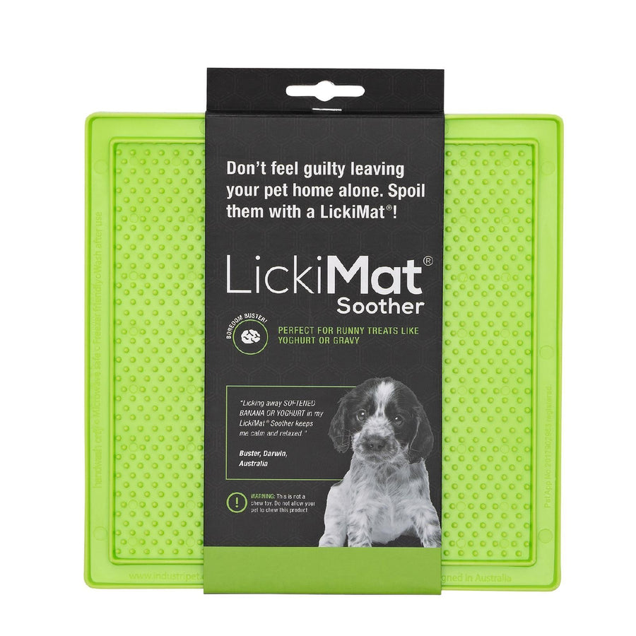 Lickimat Tuff Soother Licking Mat Green