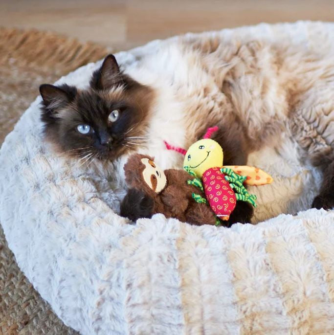 Cat Toy Kazoo Crinkle Ladybug
