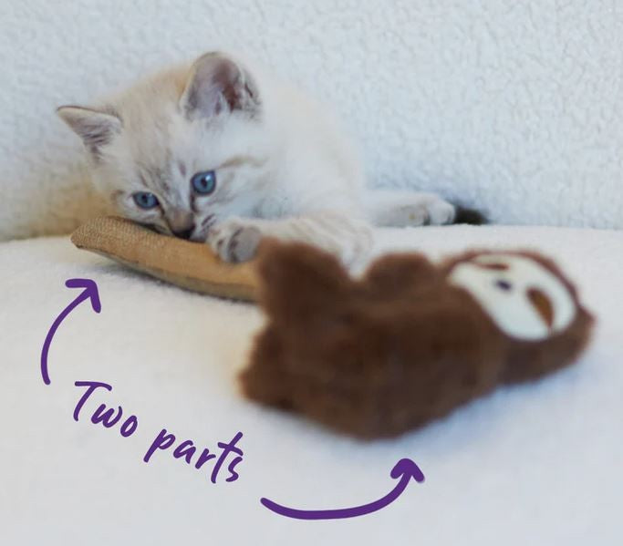 Cat Toy Kazoo Jungle Sloth