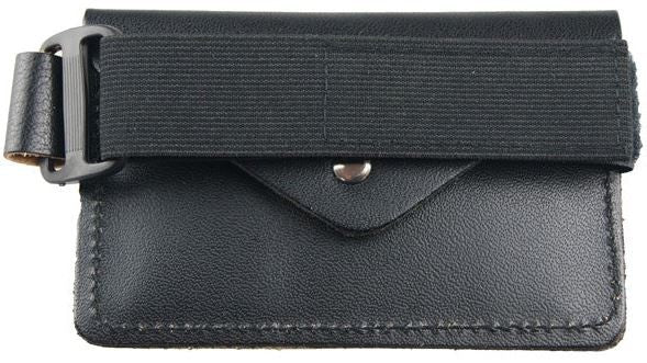 Medical Armband Hamag Leather With Swarovski Crystals Black