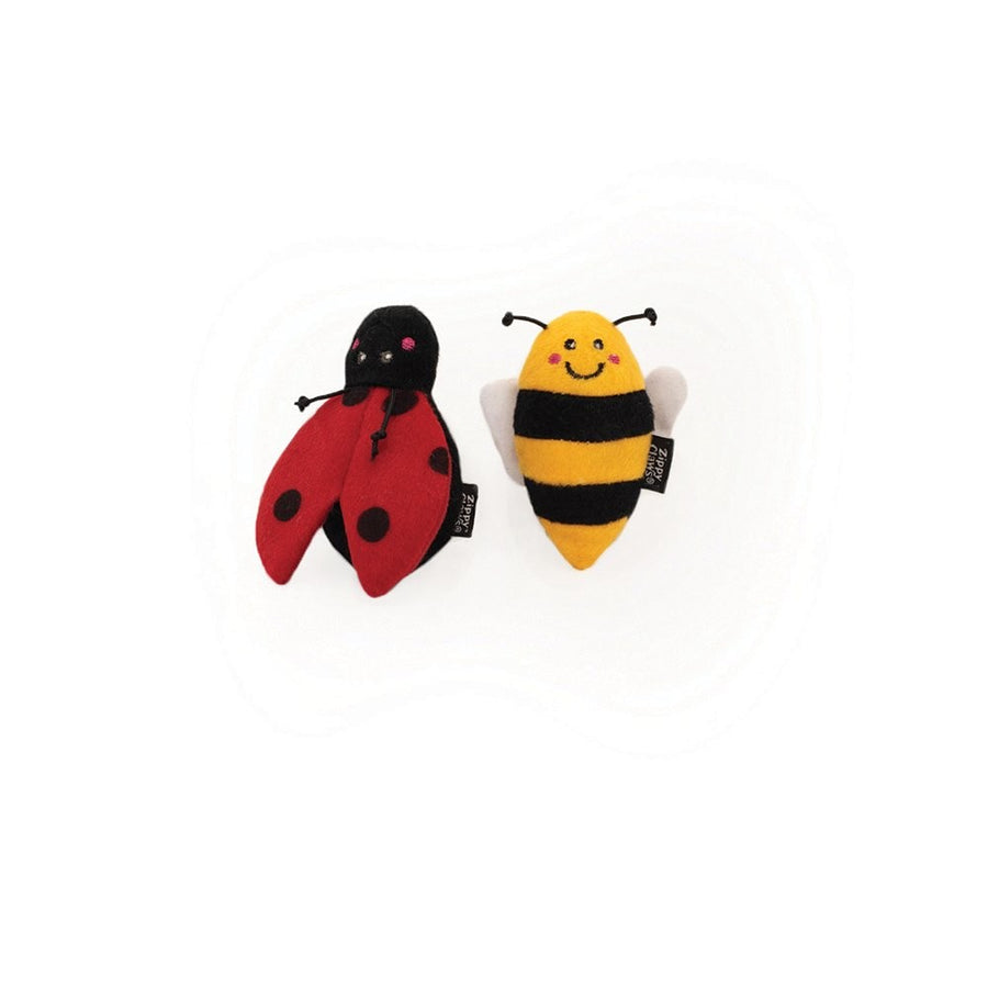 Cat Toy Zippy Claws Ladybug & Bee