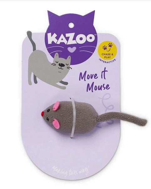 Cat Toy Kazoo Move It Mouse