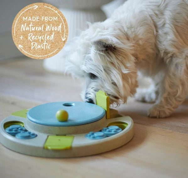 Kazoo Dog Toy Interactive Puzzle Play Circle Slider