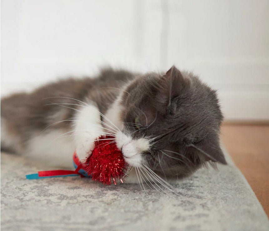 Cat Toy Kazoo Kitty Pom Pom Ball