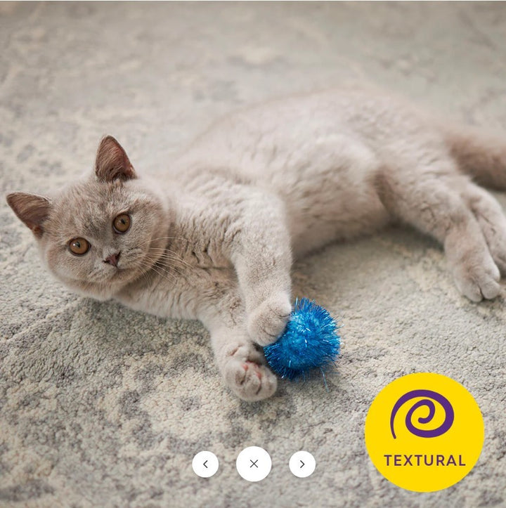 Cat Toy Kazoo Kitty Pom Pom Ball