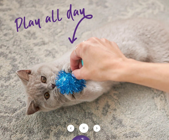 Cat Toy Kazoo Kitty Pom Pom Ball