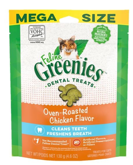 Treat Cat Greenies Feline Chicken 130gm