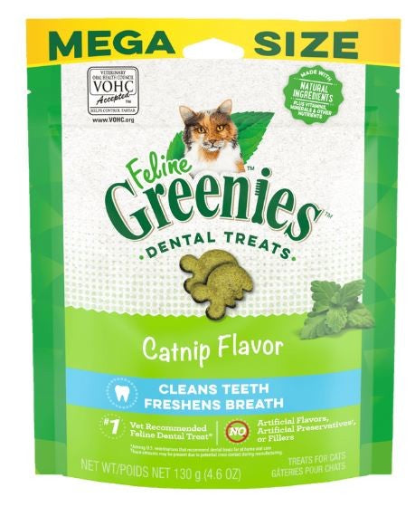Treat Cat Greenies Feline Catnip 130gm