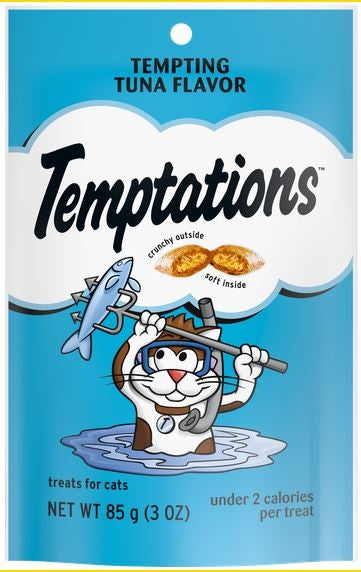 Treat Cat Temptations Snacks Tempting Tuna 85gm-Temptations-Ascot Saddlery