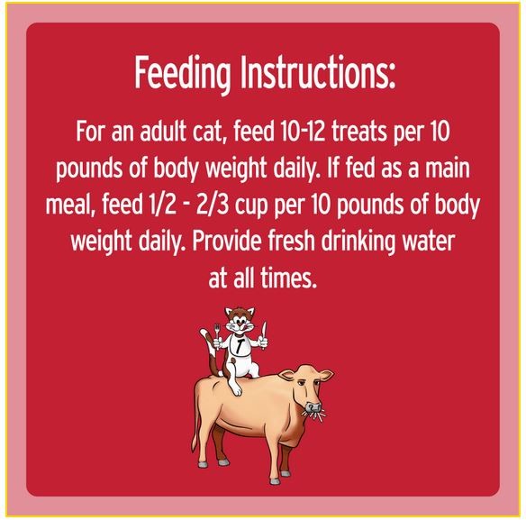 Treat Cat Temptations Snacks Hearty Beef 180gm