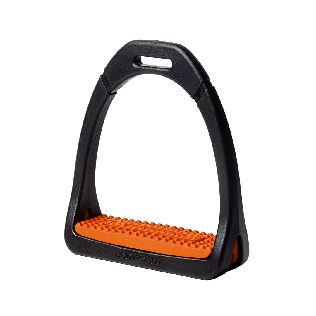 Stirrup Irons Compositi Premium Orange  Small