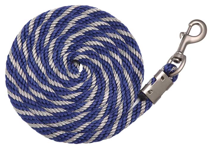 Lead Braided 2.5mt Blue & Grey