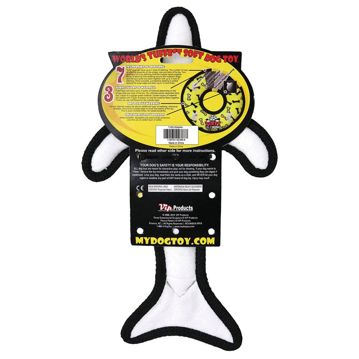 Tuffy Dog Toy Dolphin 19cm Tuffscale 9