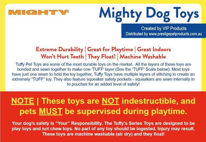 Tuffy Dog Toy Lobster 38cm Tuffscale 8