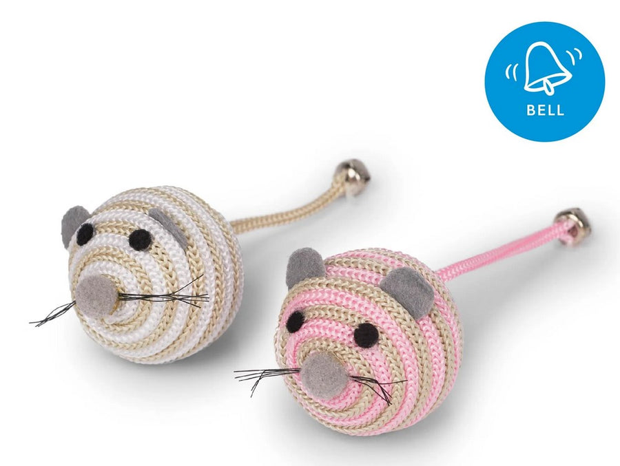 Cat Toy Kazoo Catch & Scratch Jingle Mouse