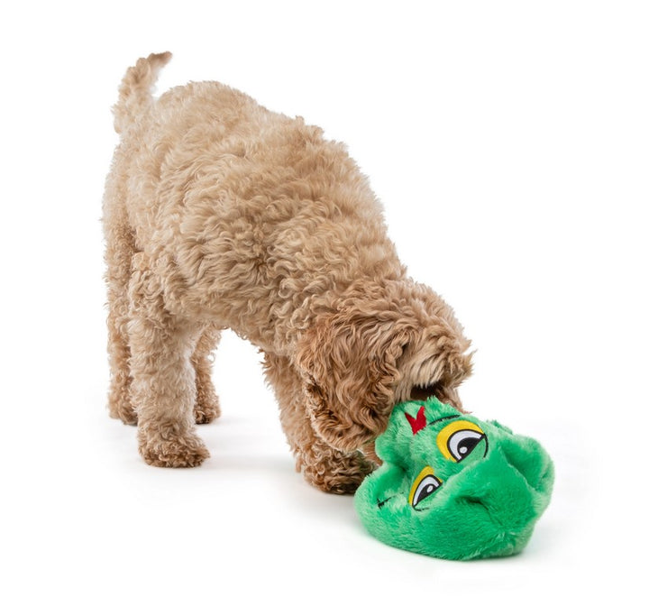 Guru Dog Toy Hide A Tail Green Snake Medium 38cm