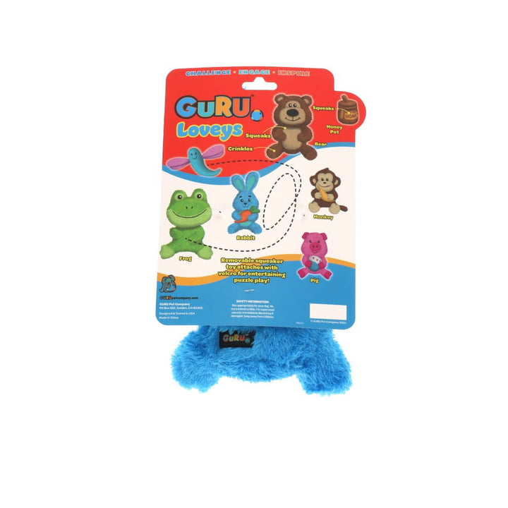 Guru Dog Toy Loveys Rabbit Medium 9cm X 17cm X 26cm