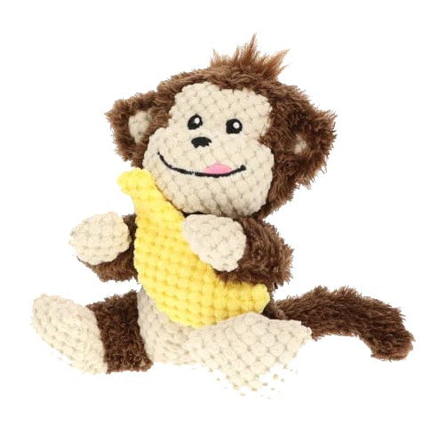 Guru Dog Toy Loveys Monkey Medium 23cm X 16cm X 18cm