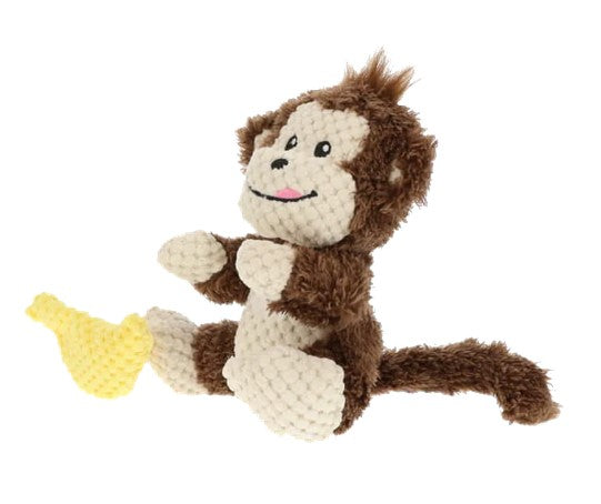 Guru Dog Toy Loveys Monkey Medium 23cm X 16cm X 18cm