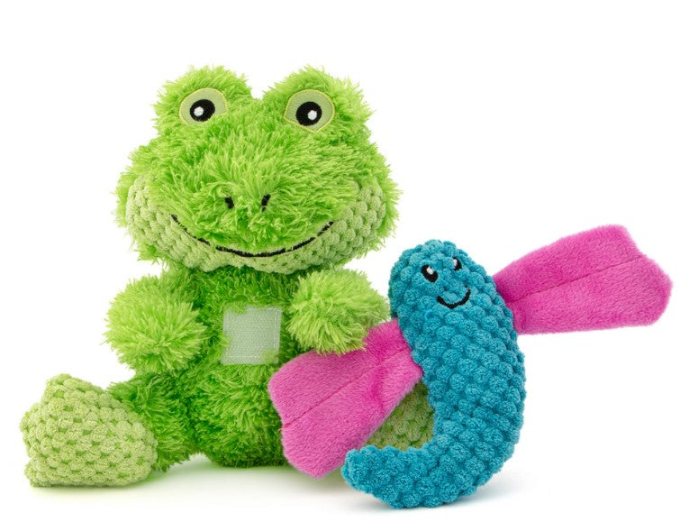 Guru Dog Toy Loveys Frog Medium 9cm X 20cm X 18cm