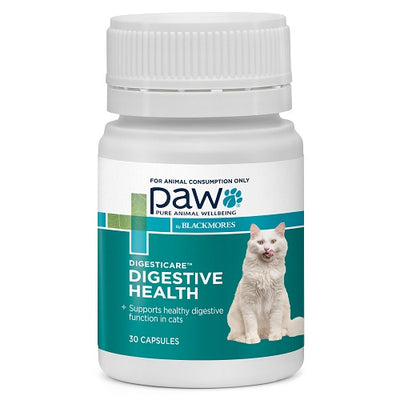 Paw Digesticare Cat 30 Capsules