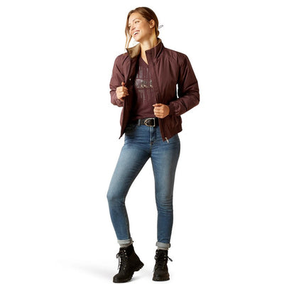 Jacket Ariat Stable Insulated W24 Huckleberry Ladies [:small]