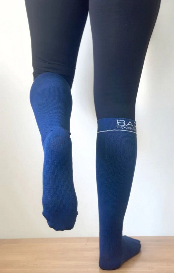 Socks Bare Equestrian Compression Plain Navy