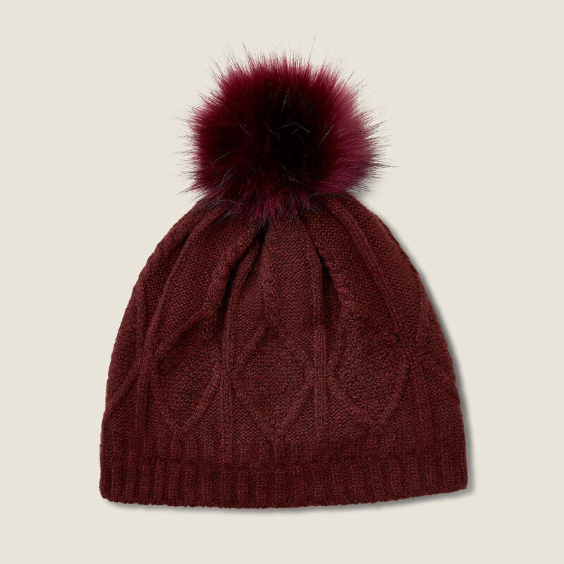 Beanie Ariat Kelston Unisex Tawny Port