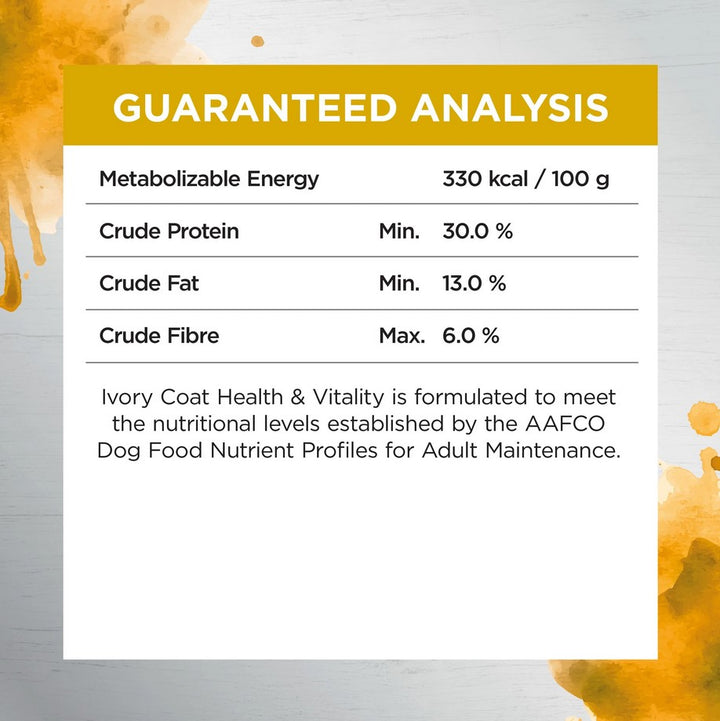 Ivory Coat Raw Health Dog Adult Health & Vitality 10kg