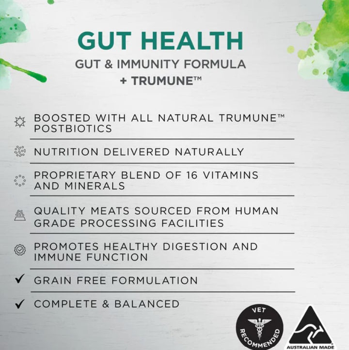 Ivory Coat Raw Inspired Wet Dog Adult Gut Health 100gm Box Of 9