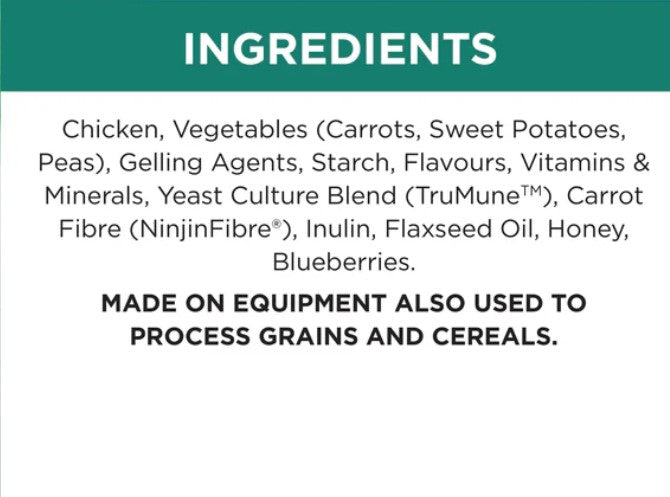 Ivory Coat Raw Inspired Wet Dog Adult Gut Health 100gm Box Of 9