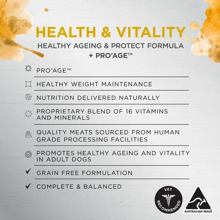 Ivory Coat Raw Inspired Wet Dog Adult Health & Vitality 100gm Box Of 9