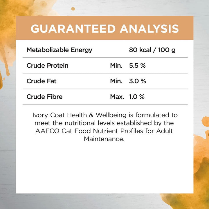 Ivory Coat Raw Inspired Wet Cat Adult Health & Vitality 85gm Box Of 12