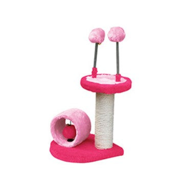 Cat Toy Cattitude Pounce N Play Scratch Bobbles Pink