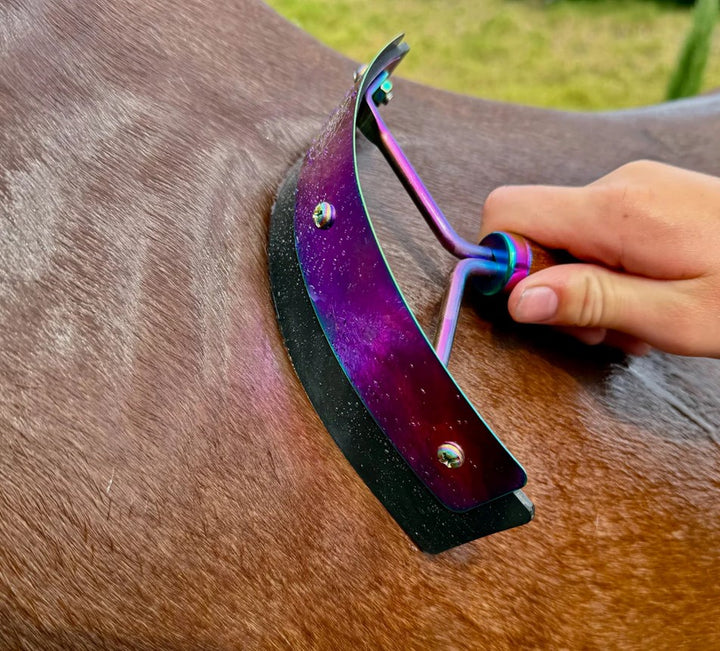 Hairy Pony Sweat Scraper Mini Rainbow